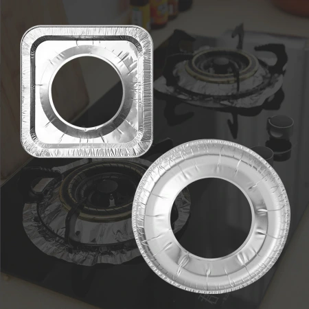 Aluminum foil tin foil ring oil-proof plate cleaning pad for gas stove, oil-proof pad for stove, gas stove pad, burner head protection pad Aluminum foil tin foil ring oil-proof plate cleaning pad for gas stove, oil-proof pad for stove, gas stove pad, burner head protection pad